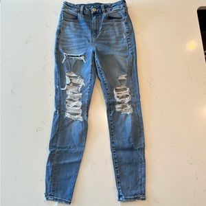 American Eagle Curvy High Rise Jeggings - Size 8